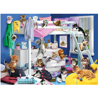 Cobble Hill Kitten Slumber Party 1000 Piece Jigsaw