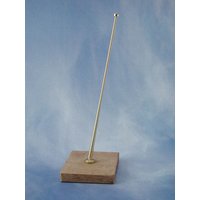 Angled Brass Flagstaffs