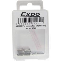 Expo Hornby type pins suitable for Hornby Power Clips