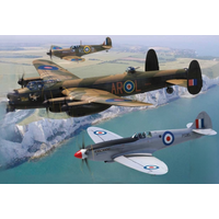 Airfix 1/72 Scale Battle of Britain Memorial Flight Gift Set Model Kit
