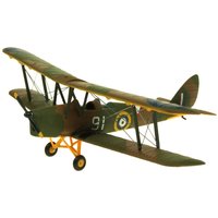Aviation 72 1/72 Scale DH82A Tiger Moth RAF Trainer T-6818 Die Cast Model