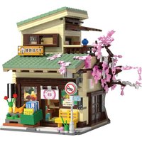 CaDa Kitty's Japanese Grocery Store Brick Model Kit