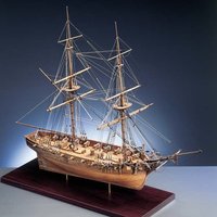 Caldercraft 1/64 Scale HMS Cruiser 18-Gun Brig Of War 1797 Model Kit