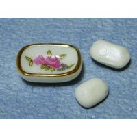 Soap and Dish for 12th Scale Dolls House