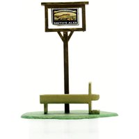 Kitmaster Pub Sign and Horse Trough Kit