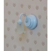 3V White Tulip Wall Light for 12th Scale Dolls House
