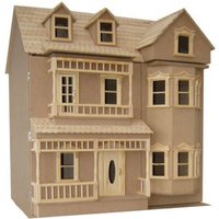 Unpainted Exmouth 12th Scale Ready To Assemble Dolls House Kit