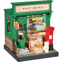 Rolife Century Post Office DIY Miniature House Kit