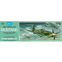 Guillows 1/25 Scale P-51D Mustang Balsa Model Kit