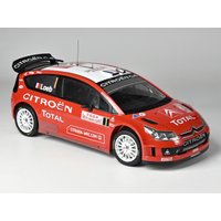 IXO 1/8 Scale Citroën C4 WRC 2008 Red Model Kit