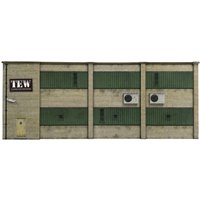 Scale Model Scenery Ultra-Low Relief Modern Industrial Unit OO Gauge