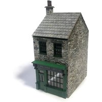 Scale Model Scenery Period Terraced Shop (Full Kit) OO Gauge