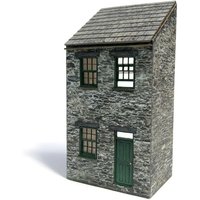Scale Model Scenery Low Relief Terraced House / Cottage OO Gauge