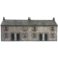 Scale Model Scenery Terraced Cottages/Houses OO Gauge