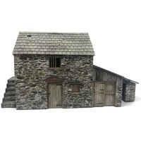 Scale Model Scenery "Polsue" Barn/Stores & Workshop OO Gauge
