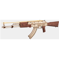 ROKR AK-47 Assault Rifle Wooden Model Kit