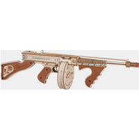 ROKR Thompson Submachine Gun Wooden Model Kit