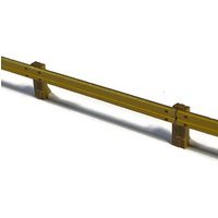 Scale Model Scenery Armco Style Roadside & Depot Safety Barriers (Pack Of 10) OO Gauge