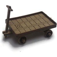 Scale Model Scenery GWR Luggage Trolley (Pack of 3) OO Gauge