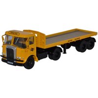 Oxford Diecast 1/76 Scale Atkinson Borderer Flatbed Trailer British Rail Die Cast Model