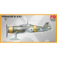 PM Models 1/72 Scale Fokker D-XXI (FR-98) Model Kit