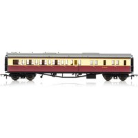 Hornby BR, Collett 'Bow-Ended' Corridor Brake Third (Right Hand), W4925W - Era 4 OO Gauge