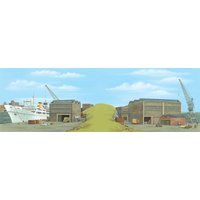 Peco Dock Extensions Backscene