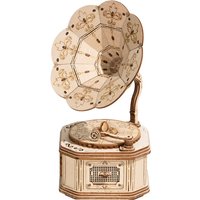 Rolife Gramophone Wooden Model Kit