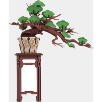 Rolife Evergreen Pine Bonsai Wooden Model Kit