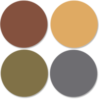 Paint Pack for Trumpeter Leopold German Railroad Gun Kit (4 x 17ml Bottles)