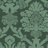 Portia Tuscan Green Wallpaper for 12th Scale Dolls House