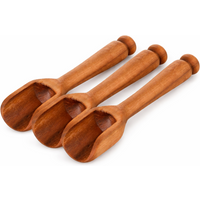 Hofmeister 3 Stück im Set Schäufelchen Stielgriff Kirschholz 8 cm