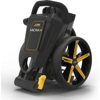 POWAKADDY 2026 MICRA GOLF PUSH TROLLEY - YELLOW
