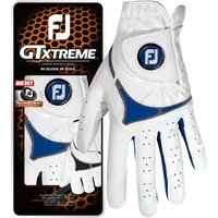 FOOTJOY GTXTREME ALL WEATHER LADIES GOLF GLOVE - WHITE / BLUE