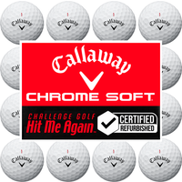 CALLAWAY CHROME SOFT X HIT ME AGAIN™ GOLF BALLS / DOZEN