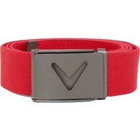 CALLAWAY V LOGO WEBBING BELT - HIBISCUS