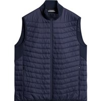 J.LINDEBERG HOLDEN QUILT HYBRID GILET - JL NAVY