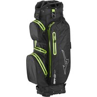 MIZUNO 2026 BR-DRI WATERPROOF GOLF CART BAG - BLACK / GREEN +FREE GIFT