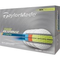 TAYLORMADE TOUR RESPONSE STRIPE GOLF BALLS - MULTI