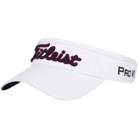 TITLEIST 2026 TOUR PERFORMANCE VISOR - WHITE / NAVY / RED