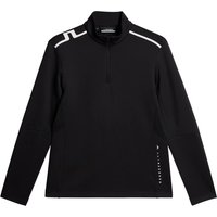 J.LINDEBERG VINNIE 1/4 ZIP MIDLAYER - BLACK