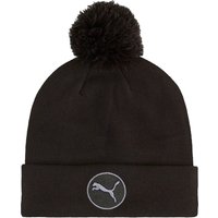 PUMA 2026 POM BEANIE HAT - BLACK
