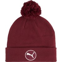 PUMA 2026 POM BEANIE HAT - RUBY SHIMMER