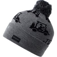 TRAVISMATHEW SWINGLES POM POM GOLF BEANIE - HEATHER GREY
