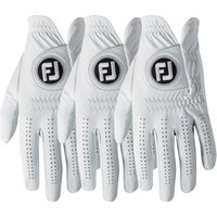 FOOTJOY 2026 PURE TOUCH LEATHER GOLF GLOVE - 3 PACK