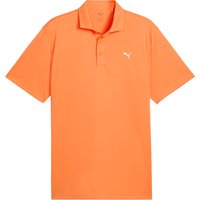PUMA 2026 PURE 3.0 GOLF POLO SHIRT - MELON GLOW