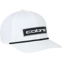 COBRA 2026 TOUR TECH ROPE GOLF CAP - WHITE