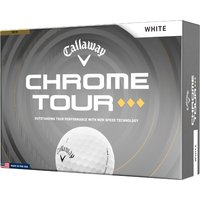 CALLAWAY 2026 CHROME TOUR TRIPLE DIAMOND GOLF BALLS - WHITE