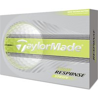 TAYLORMADE 2026 TOUR RESPONSE STRIPE GOLF BALLS - YELLOW