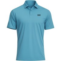 UNDER ARMOUR 2026 MATCHPLAY GOLF POLO SHIRT - BOUNDLESS BLUE / MIDNIGHT NAVY